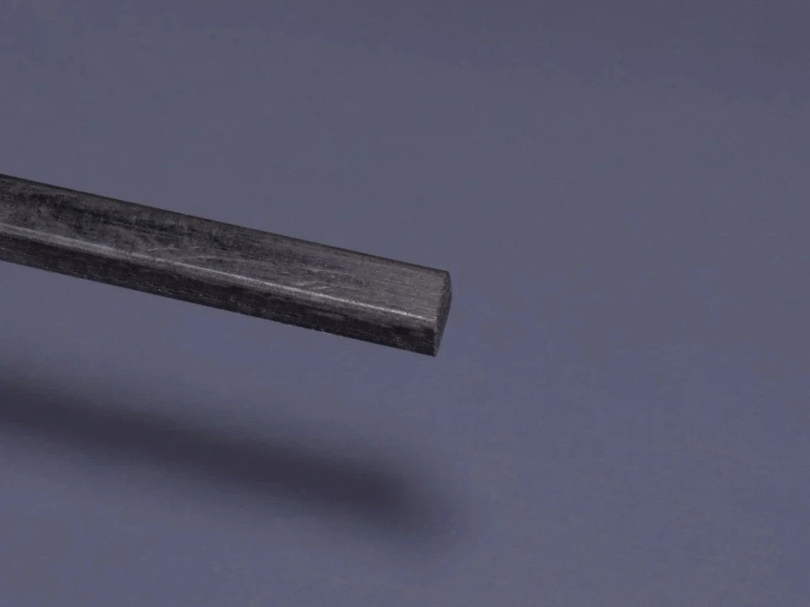 10mm X 500mm Square Rod