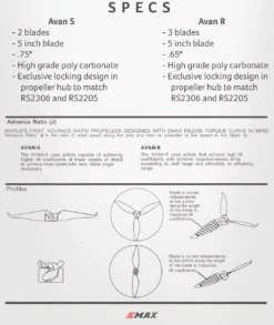 Avan Performance Propellers -Aloft Hobbies Shop 1 04 1