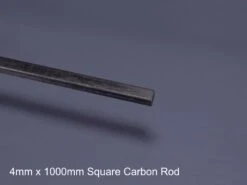 4mm X 1000mm Square Rod