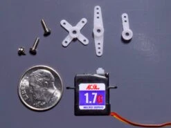 AGF C017CLS Ultra Micro Servo 0.075 Kg (1.0 Oz In) 0.05 Sec - 1.7g