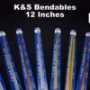 K&S Bendable Brass Tube 3/16, 7/32 And 1/4 1pc. Each 1 K&S Bendable Brass Tube 3/16, 7/32 And 1/4 1pc. Each -Aloft Hobbies Shop Bendables12inch ca2668f9 28da 43cb ad62 3a7774238578