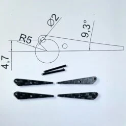 CFK Control Horn 4.7mm