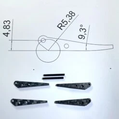 CFK Control Horn 4.83mm
