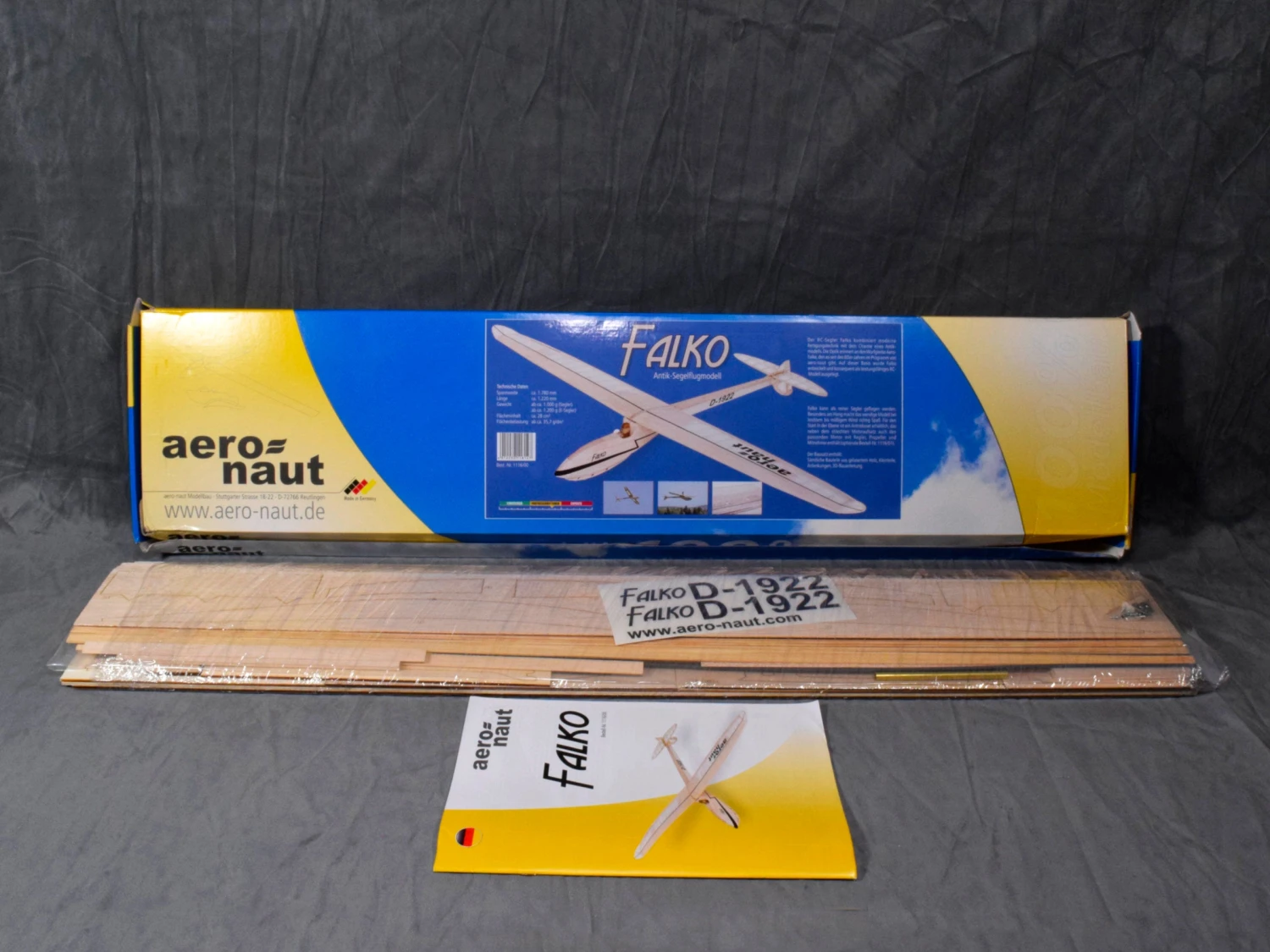 Falko Antique Glider Kit By Aeronaut 6 Falko Antique Glider Kit By Aeronaut - Image 4