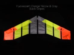 Carbon Falcon Replacement Sail & Band Holders -Aloft Hobbies Shop FlouoOrangeyellowegrayblackstripes 1