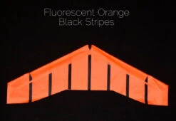 Carbon Falcon Replacement Sail & Band Holders -Aloft Hobbies Shop FluoOrangeblack