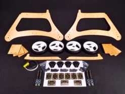 Folding R/C Plane Takeoff Dolly Kit -Aloft Hobbies Shop FoldingGliderTakeoffDollyKit5