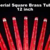 K&S 7/32" OD Imperial Square Brass Tube