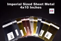 K&S .016" Thick Copper Sheet Metal (4x10in)