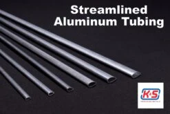 K&S 5/16" Streamlined Aluminum Tube