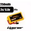 Liperior 2250mAh 2S 25C 6.6V LiFe Transmitter/Receiver Pack -Aloft Hobbies Shop LIPERIOR22502s25c