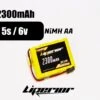 Liperior 2300mAh 5S 6.0V NiMH AA Flat Receiver Pack -Aloft Hobbies Shop LIPERIOR23005sNiMHAA