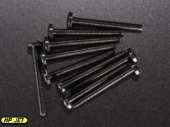 MP Jet Nylon Screws / M3 X 30mm / 10 Pcs