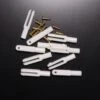 MP Jet Plastic Clevis / Length 23mm / Slot Width 1.6mm / 1.6mm Dia. Pin / 10pk / White 1 MP Jet Plastic Clevis / Length 23mm / Slot Width 1.6mm / 1.6mm Dia. Pin / 10pk / White -Aloft Hobbies Shop MPJet2111W