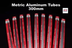 K&S 5mm OD Aluminum Tube 300mm (Pack Of 3)