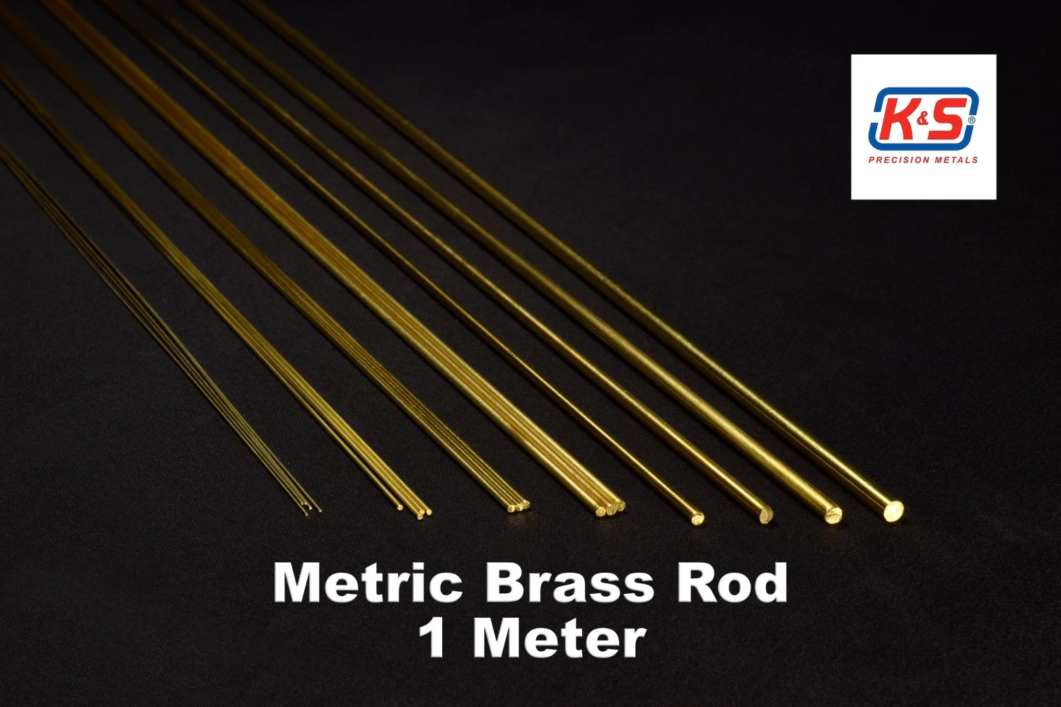 K&S 1.5mm Brass Rod (Bundle Of 3) 3 K&S 1.5mm Brass Rod (Bundle Of 3)