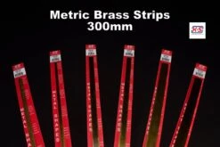 K&S 1mm X 18mm Brass Strip 300mm