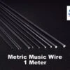 K&S 0.5mm Steel Music Wire -Aloft Hobbies Shop MetricMusicWire1Meter