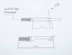 High Performance Pushrod Kit - M3 -Aloft Hobbies Shop TLS0027 3