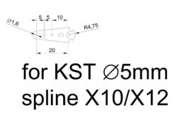 TLS Servo Horn For KST Servos 10 / 15 / 20mm 9 TLS Servo Horn For KST Servos 10 / 15 / 20mm -Aloft Hobbies Shop TLSServoHornforKSTServos10 15 20mm5