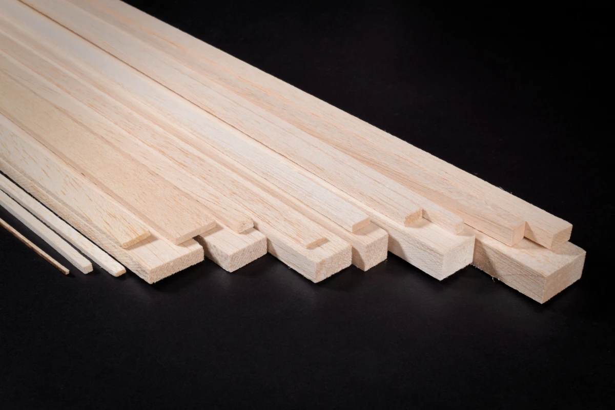 Balsa Stick 3/8 X 1" X 36" 3 Balsa Stick 3/8 X 1" X 36"