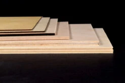 Birch Plywood 1/16 X 6" X 12" - 3 Ply