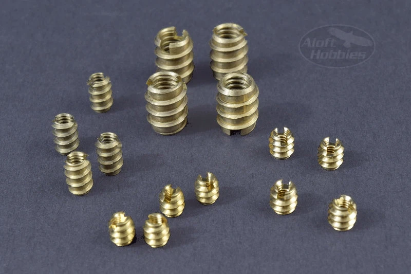 Threaded Inserts 1/4x2020pcs 3 Threaded Inserts 1/4x2020pcs