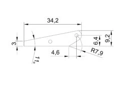 KST LDS Kit For The X10 Servo -Aloft Hobbies Shop cfkhorn6.4mm