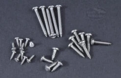 SAE S.S. Pan Head Phillips Sheet Metal Screws 2x1/2 100pcs
