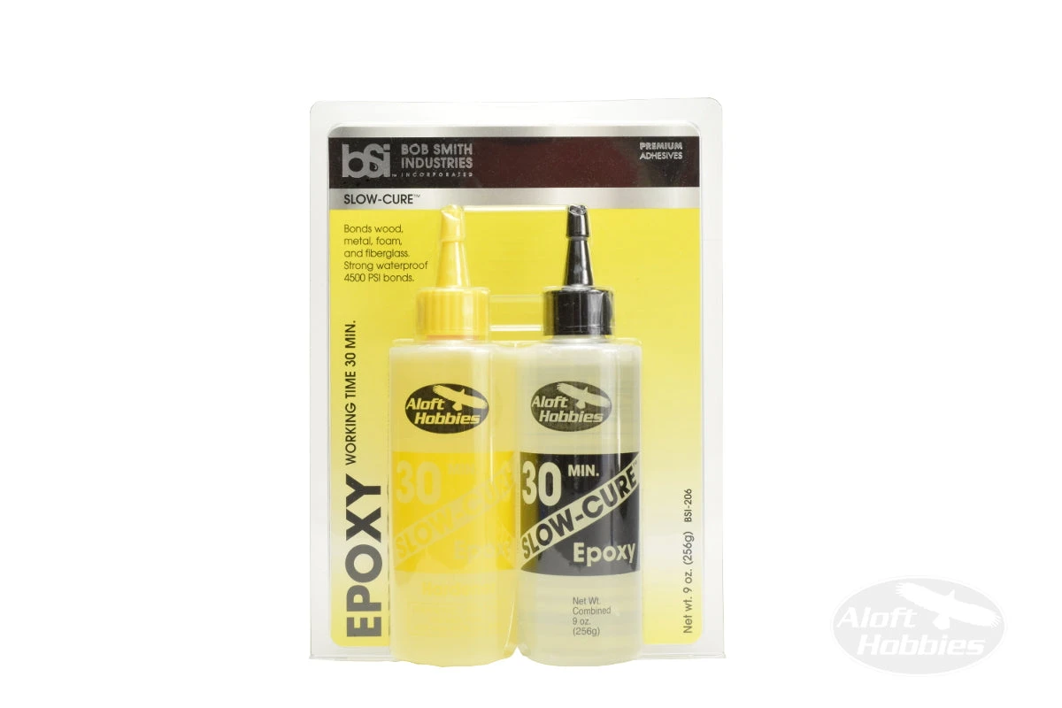 Slow-Cure 30 Min. Epoxy 9oz 3 Slow-Cure 30 Min. Epoxy 9oz