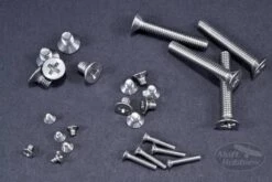 Stainless Steel Flat Head Phillips M3x.5x10mm 50pcs