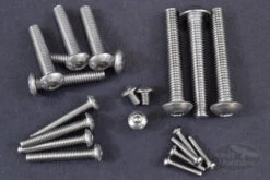 Stainless Steel Button Head M3x.5x8mm 20pcs