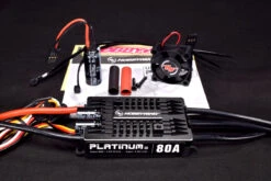 HobbyWing Platinum 80A ESC V4 -Aloft Hobbies Shop hobbywing 80a platinum esc 6 2