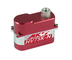 MKS HV75K-N Wing Servo - 3.3 Kg (45.83 Oz-in), 0.09 Sec - Wide Voltage