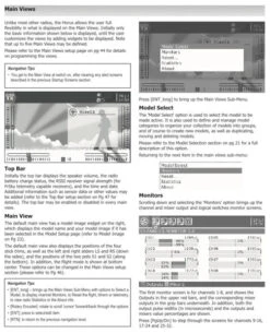 Horus X10-X10S OpenTX User Manual -Aloft Hobbies Shop main views sample