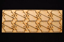 1.5mm Plywood Control Horns (20x)