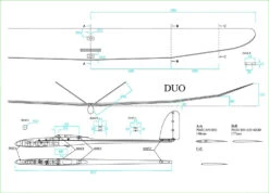 Duo 2.1m Electric Sailplane -Aloft Hobbies Shop schemat duo 1 1 1f24d542 73db 452b bcae 9a86539dc346