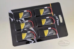 Tattu 1S 600mAh 25C (6-pack)