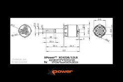 Top Model XPower XC 4226 - 12 LS 660KV -Aloft Hobbies Shop xc4226 dwg1
