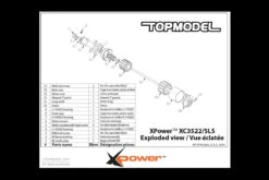 Top Model XPower XC 3522 - 5 LS 1000KV -Aloft Hobbies Shop xc 3522 dwg 2