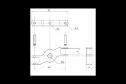 Folding Prop Adapters For XPower Motors -Aloft Hobbies Shop xc 5030 dwg